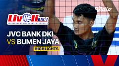 Putra: JVC Bank DKI vs Bumen Jaya - Highlights | Livoli Divisi 1 2023
