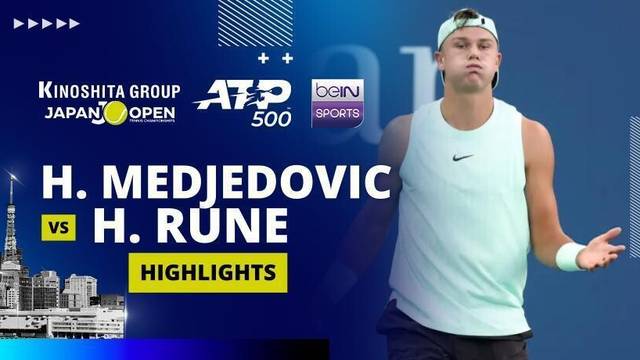 H. Medjedovic vs H. Rune - Highlight | ATP 500: Kinoshita Group Japan Open Tennis Championships 2025