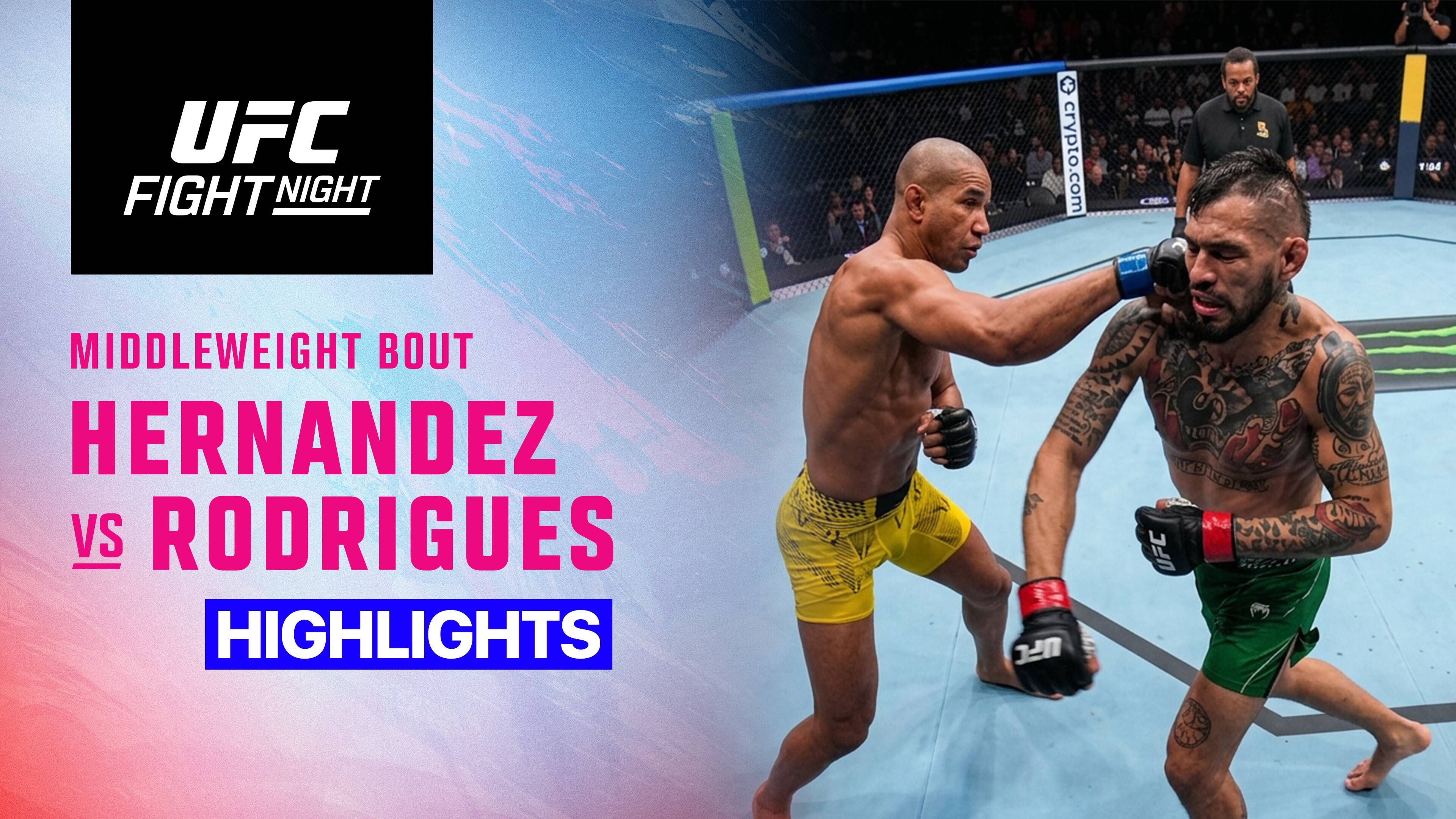 Anthony Hernandez vs Gregory Rodrigues - Middleweight | UFC Fight Night