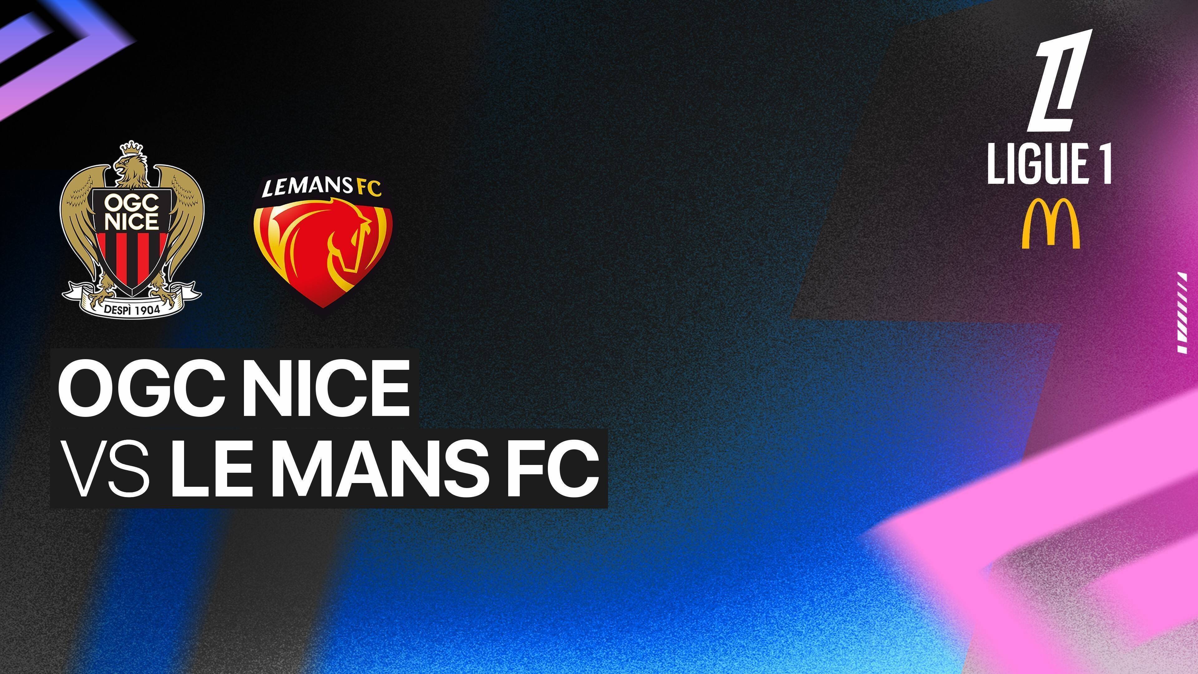 OGC Nice Cote dAzur vs Le Mans FC