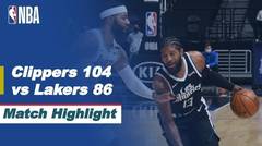 Match Highlight | LA Clippers 104 vs 86 LA Lakers | NBA Regular Season 2020/21