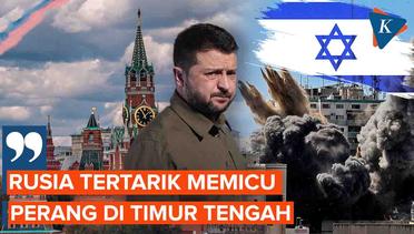Presiden Ukraina Zelensky Tuduh Rusia Manfaatkan Krisis Israel
