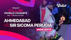 Ahmedabad Defenders (IND) vs Sir Sicoma Perugia (ITA) - Highlgihts | FIVB Men's Club World Champs 2023