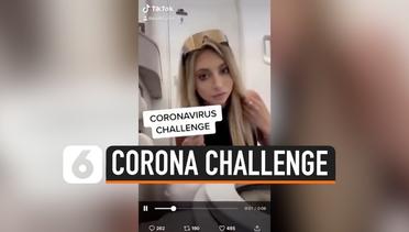 Miris, Wanita Ini Bikin Corona Challenge di Toilet Pesawat