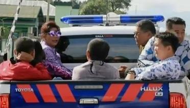 VIDEO: Aksi Menteri Susi Keliling Kota Naik Mobil Bak Terbuka
