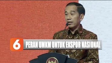 Jokowi Optimis UMKM Dapat Berkontribusi Besar dalam Ekspor Nasional - Liputan 6 Siang