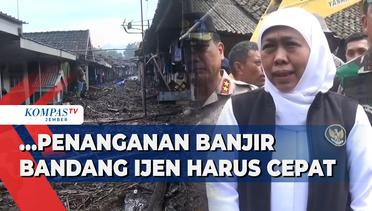 Gubernur Jatim Minta Penanganan Banjir Bandang Bondowoso Cepat