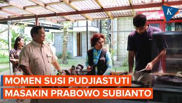 Guruan Prabowo yang Takut Ditenggelamkan Jika Tak Icip Masakan Susi Pudjiastuti