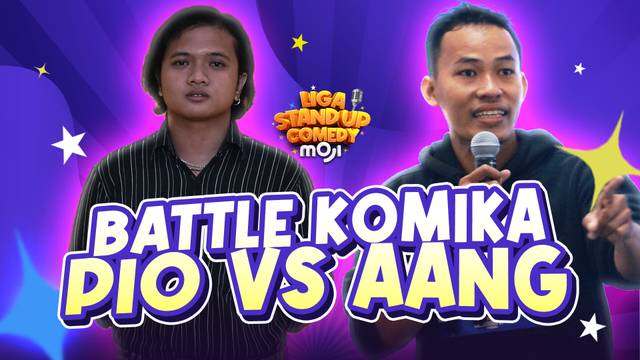 Pio (Jakbar) vs Aang (Jakut) | Liga Stand Up Comedy Moji Episode 13