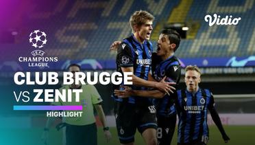 Highlight - Club Brugge vs Zenit I UEFA Champions League 2020/2021