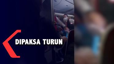 Seorang Pria Penumpang Pesawat Turkish Airlines Diturunkan Paksa di Bandara Kualanamu