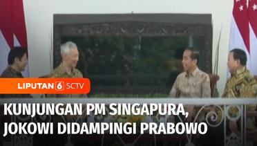 Kunjungan PM Singapura, Jokowi Didampingi Prabowo | Liputan 6
