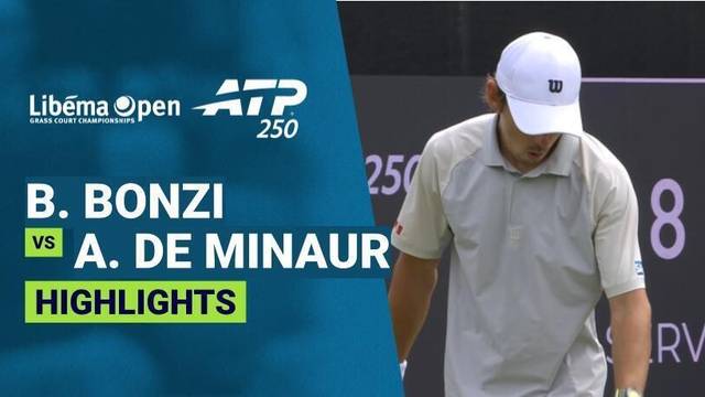 Benjamin Bonzi vs Alex de Minaur - Highlight | ATP 250: Libema Open 2026