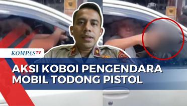 Polisi Beberkan Kronologi Aksi Koboi Pengendara Mobil yang Todong Pistol di Mampang