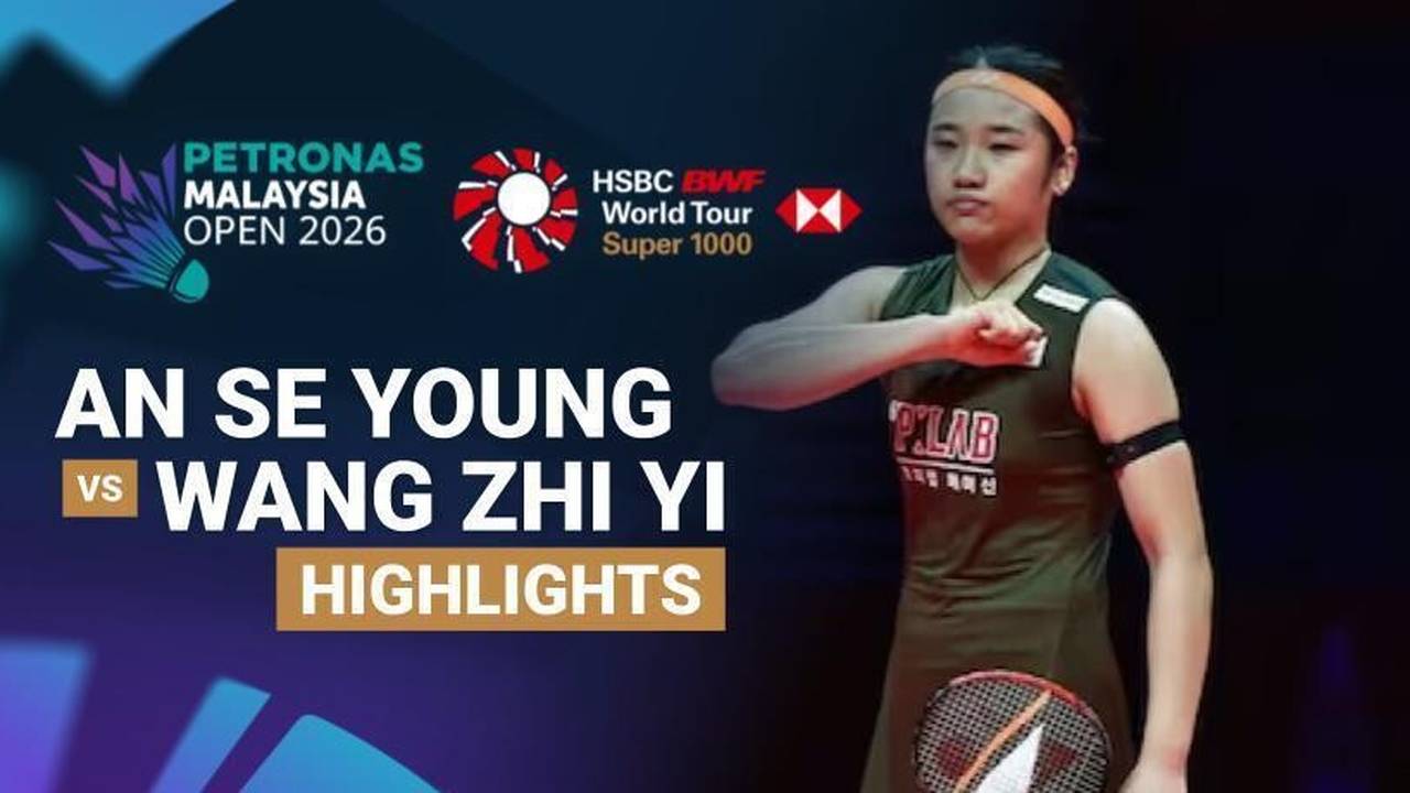 An Se Young (KOR) vs Wang Zhi Yi (CHN) - Highlight | PETRONAS Malaysia ...