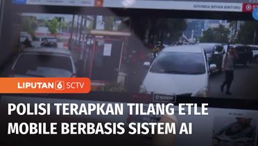 Ditlantas Polda Metro Jaya Terapkan Tilang ETLE Mobile Berbasis Sistem AI | Liputan 6
