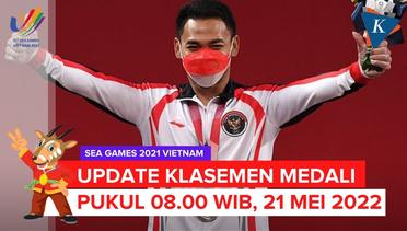 Update Klasemen Medali SEA Games 2021, Indonesia Menambah Medali Perak di Peringkat Ketiga