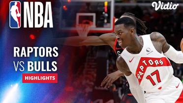 Toronto Raptors vs Chicago Bulls - Highlights | NBA Regular Season 2023/24