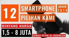 Smartphone Terbaik 2019 untuk 2020 (Resmi di Indonesia)- Termurah sampai 8 Juta Rupiah