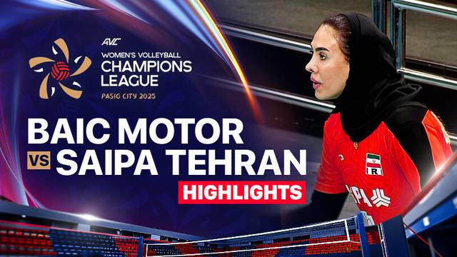 Beijing BAIC Motor vs Saipa Tehran - Highlights | AVC Women's Volleyball Champions League