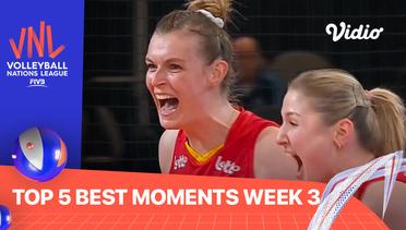 Top 5 Best Moments Week 3 | Women’s Volleyball Nations League 2022