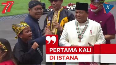 Ketika Prabowo Berjoget Diiringi Lagu "Ojo Dibandingke" di Hadapan Presiden Jokowi