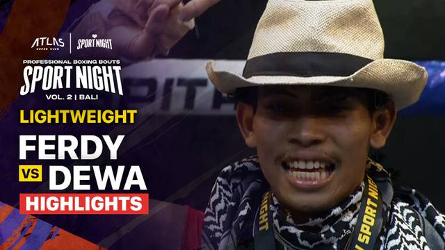 Ferdy vs Dewa - Highlights | Pro Fight - Lightweight | HW Sport Night
