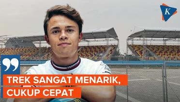 Para Pebalap Antusias Uji Coba Sirkuit Formula E Jakarta 2022