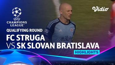 FC Struga vs SK Slovan Bratislava - Highlights | UEFA Champions League Qualifiers 2024/25