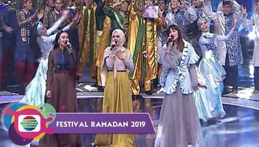 Penutup Yang Manis Dari Trio Aulia Da, Putri Da, Rani Da 'HABIBAL QOLBIE' - FESTIVAL RAMADAN 2019