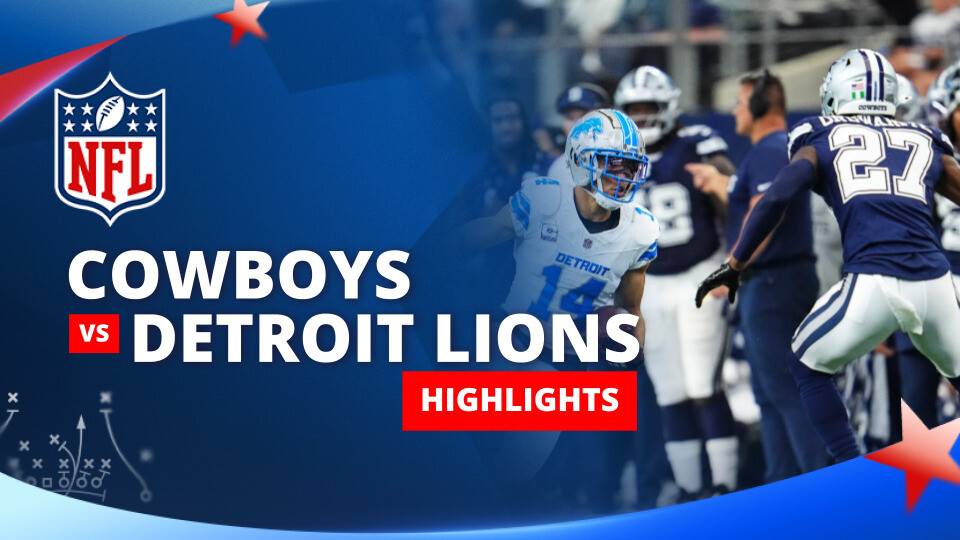 Dallas Cowboys vs Detroit Lions - NFL