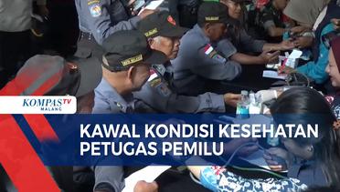 Petugas Pemilu di Kota Malang Jalani Pemeriksaan Kesehatan