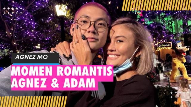 So Sweet! Momen Kening Agnez Mo Dikecup Adam Rosyadi