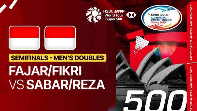 Fajar Alfian/Muhammad Shohibul Fikri (INA) vs Sabar Karyaman Gutama/Moh Reza Pahlevi Isfahani (INA) - Full Match | SATHIO GROUP Australian Open 2025