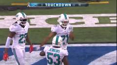 Calvin Johnson rises up over Brent Grimes for a 49-yard touchdown catch (Week 10, 2014)