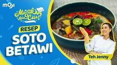 Resep SOTO BETAWI: anti gagal ala Teh Jenny | MASAK APA CEU? - Moji
