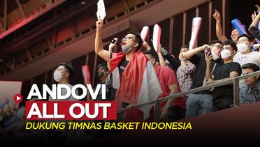 Andovi da Lopez Tampil All Out Dukung Timnas Basket Indonesia di FIBA Asia Cup 2022