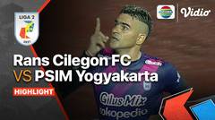Full Highlights - Rans Cilegon FC VS PSIM Yogyakarta | Liga 2 2021
