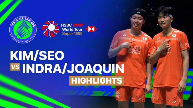 Kim Won Ho/Seo Seung Jae (KOR) vs Raymond Indra/Nikolaus Joaquin (INA) - Highlight | YONEX All England Open Badminton Championships 2026