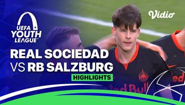 Real Sociedad vs Salzburg - Highlights | UEFA Youth League 2023/24