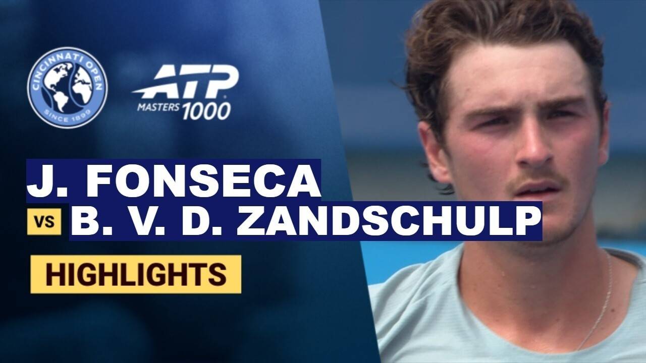 Joao Fonseca vs Botic van de Zandschulp - Round 2 (Tony Trabert Stadium) | ATP 1000: Cincinnati Open 2026