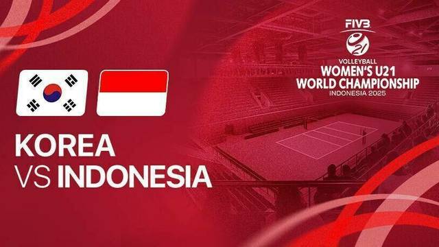 Korea vs Indonesia - Full Match | FIVB Women's U21 World Championship 2025