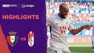Match Highlight | Osasuna 0 vs 3 Granada  | LaLiga Santander 2020