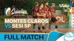 Full Match | Montes Claros America Volei vs Sesi Sp | Brazilian Men's Volleyball League