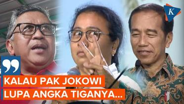 Hasto Singgung Jokowi Tak Pose Tiga Jari Saat Tes Warga Hafalan Pancasila