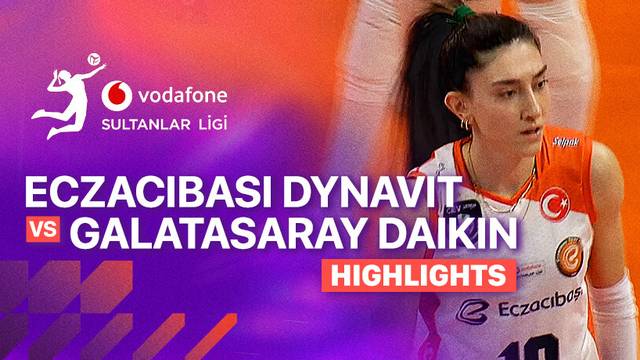 Eczacibasi Dynavit vs Galatasaray Daikin - Highlight | Turkish Women's Volleyball League 2025/26