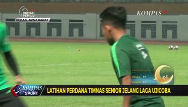 Jelang Uji Coba Lawan Yordania, Timnas Senior Indonesia Gelar Latihan Perdana
