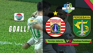 Gol Rishadi Fauzi - Persija Jakarta (0) vs (1) Persebaya Surabaya | Go-Jek Liga 1 Bersama Bukalapak