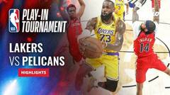 LA Lakers vs New Orleans Pelicans - Highlights | NBA Play-In Tournament 2023/24