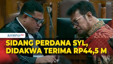 Eks Mentan SYL Hadapi Sidang Perdana Kasus Korupsi, Didakwa Terima Rp44,5 Miliar
